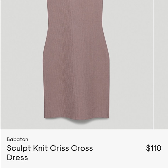 NWT Aritzia sculpt knit dress!! - Picture 5 of 8